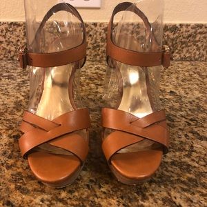 COACH leather stiletto pumps
